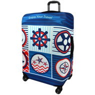 Kufryplus Suitcase cover Z108 Rudder L - Luggage Cover