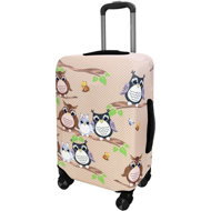 Kufryplus Suitcase cover Z126 Owls S - Luggage Cover
