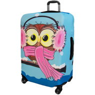 Kufryplus Suitcase cover Z129 Owlet L - Luggage Cover