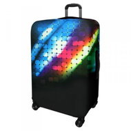 Kufryplus Suitcase cover Z253 Rainbow L - Luggage Cover