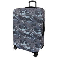 Kufryplus Suitcase cover Z336 Camouflage M - Luggage Cover