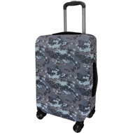 Kufryplus Suitcase cover Z336 Camouflage S - Luggage Cover