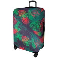 Kufryplus Suitcase cover Z372 Leaves M - Luggage Cover
