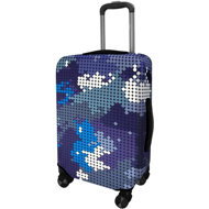 Kufryplus Suitcase cover Z379 Mosaic II dotted S - Luggage Cover