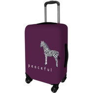 Kufryplus Suitcase cover Z387 Zebra S - Luggage Cover
