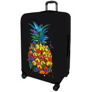 Kufryplus Suitcase cover Z535 Pineapple L - Luggage Cover