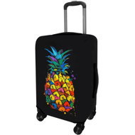 Kufryplus Suitcase cover Z535 Pineapple S - Luggage Cover