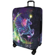 Kufryplus Suitcase cover Z537 Unicorn M - Luggage Cover