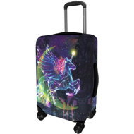Kufryplus Suitcase cover Z537 Unicorn S - Luggage Cover
