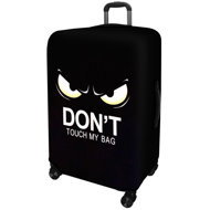 Kufryplus Suitcase cover Z542 Angry Eyes L - Luggage Cover