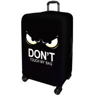 Kufryplus Suitcase cover Z542 Angry Eyes M - Luggage Cover
