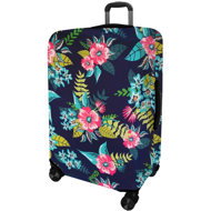Kufryplus Suitcase cover Z543 Bouquet M - Luggage Cover