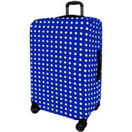 Kufryplus Z55A Suitcase cover III dark blue M - Luggage Cover