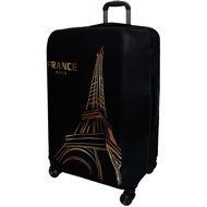 Kufryplus Suitcase cover Z670 Eiffel Tower L - Luggage Cover