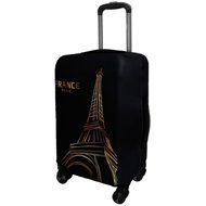 Kufryplus Suitcase cover Z670 Eiffel Tower S - Luggage Cover