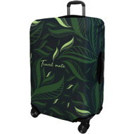 Kufryplus Suitcase cover Z691 Leaves II M - Luggage Cover