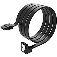 AKASA PROSLIM 100cm Right-Angle Black - Data Cable