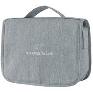 Kufryplus Hanging cosmetic bag TB2010 grey - Make-up Bag