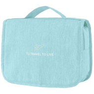 Kufryplus Hanging cosmetic bag TB2012 light blue - Make-up Bag