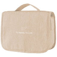 Kufryplus Hanging cosmetic bag TB2013 beige - Make-up Bag