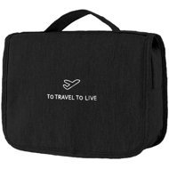Kufryplus Hanging cosmetic bag TB2015 black - Make-up Bag