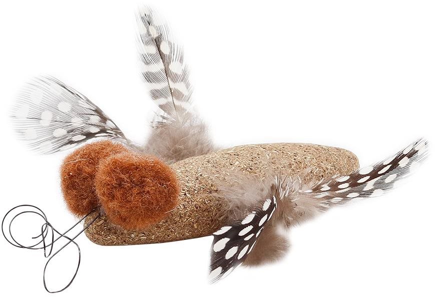Akinu Czech Forest Shanta dragonfly with feathers 8 cm - Cat Toy
