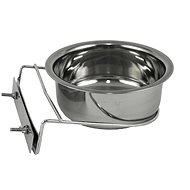 Akinu Cage bowl with nut 1,8 l stainless steel - Bird Bowl