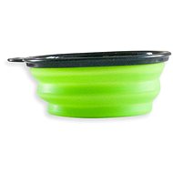 Akinu Skládací miska zelená - Travel Bowl for Dogs and Cats