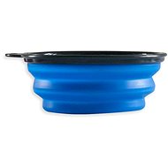 Akinu Folding bowl 800 ml dark blue - Travel Bowl for Dogs and Cats