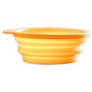Akinu Folding bowl yellow - Travel Bowl for Dogs and Cats