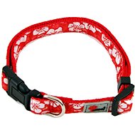 Akinu collar nylon Basic red 2,5 × 45-65 cm - Dog Collar