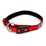 Akinu obojek nylon/neopren červený 2 × 32-47 cm - Dog Collar