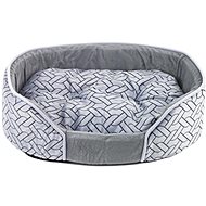 Akinu Pelech Silver oválný XS 44 × 31 × 12 cm - Pet Bed