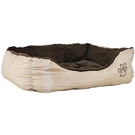 Akinu Nylon&fleece 4-square M 75 × 58 cm beige - Pet Bed