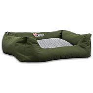 Akinu Basic 4-square bed khaki - Pet Bed