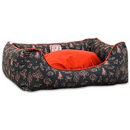 Akinu Czech Forest Pelech XL 110 × 80 cm rosehip red - Pet Bed