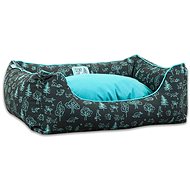Akinu Czech Forest Pelech XL 110 × 80 cm sky blue - Pet Bed