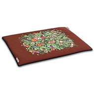 Akinu Bohemian Forest Mat From the forest and ferns size. S 70 × 54 cm mushroom brown - Dog Mat