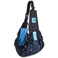Akinu Bohemian Forest Dog travel bag sky blue - Carrier Bag for Pets