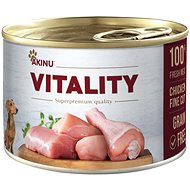 Akinu Vitality Chicken finely sliced 200 g - Canned Dog Food