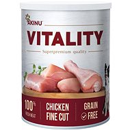 Akinu Vitality Chicken finely sliced 400 g - Canned Dog Food