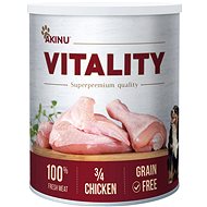 Akinu Vitality 3/4 chicken for dogs 800 g - Canned Dog Food