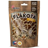 Akinu Flákota chicken hearts with fish for cats 70 g - Dried Meat for Cats