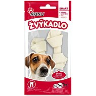 Akinu Knot white 8 cm 2 pcs - Dog Bone