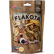 Akinu Flákota kuřecí sendvič s rybou pro psy 100 g - Dog Jerky