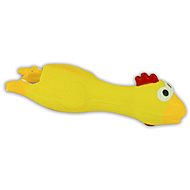 Akinu Chicken yellow 18 cm latex - Dog Toy