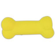 Akinu Kost žlutá 11 cm latex - Dog Toy