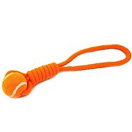 Akinu Sport thrower + large ball 7,5 cm cotton - Dog Toy