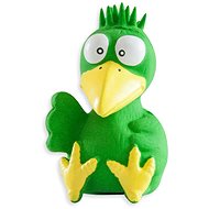 Akinu Pták zelený 14 cm latex - Dog Toy