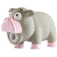 Akinu Prase šedé 10 cm latex - Dog Toy